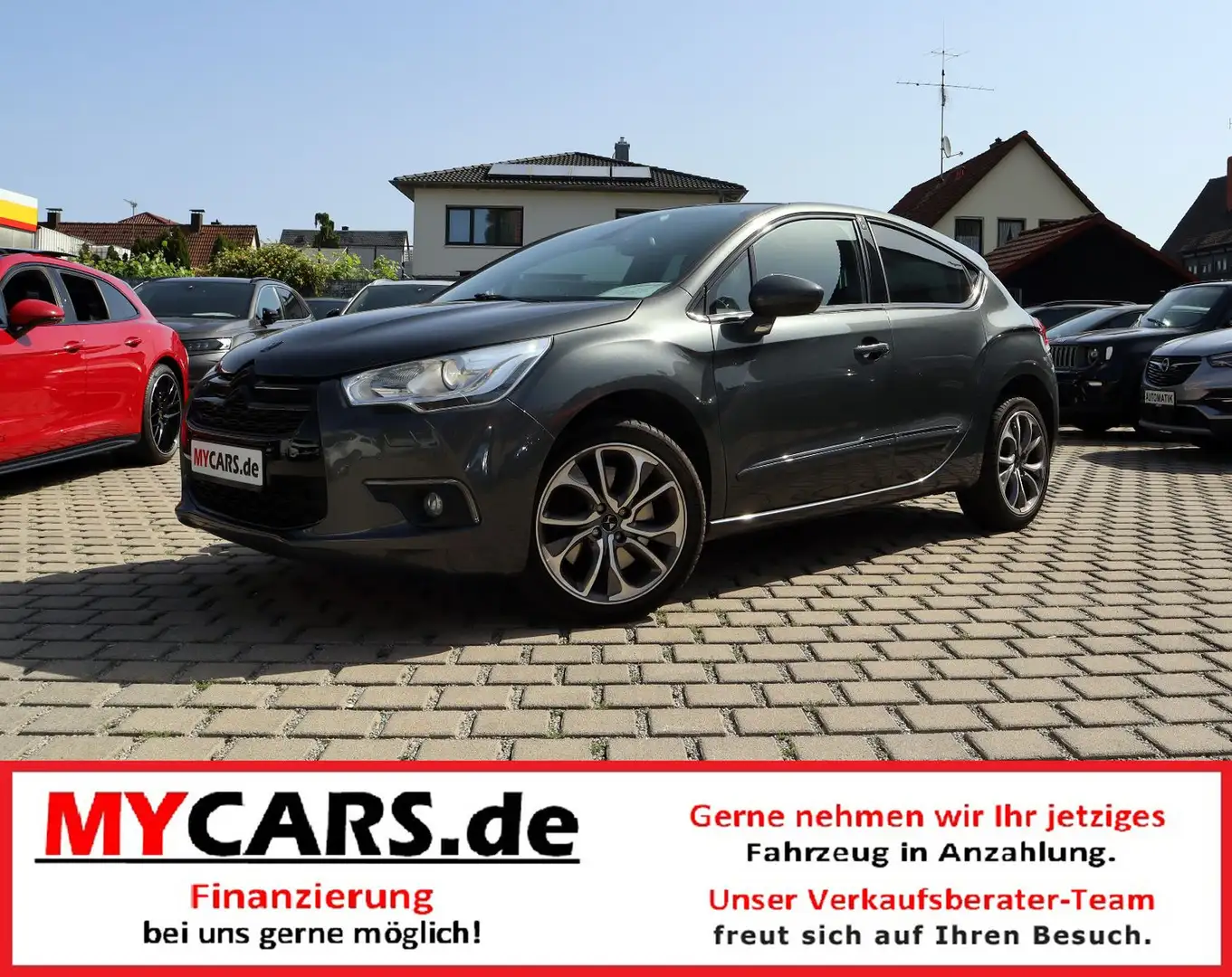 Citroen DS4 SportChic*Vollleder*sport. Massage Sitze Šedá - 1