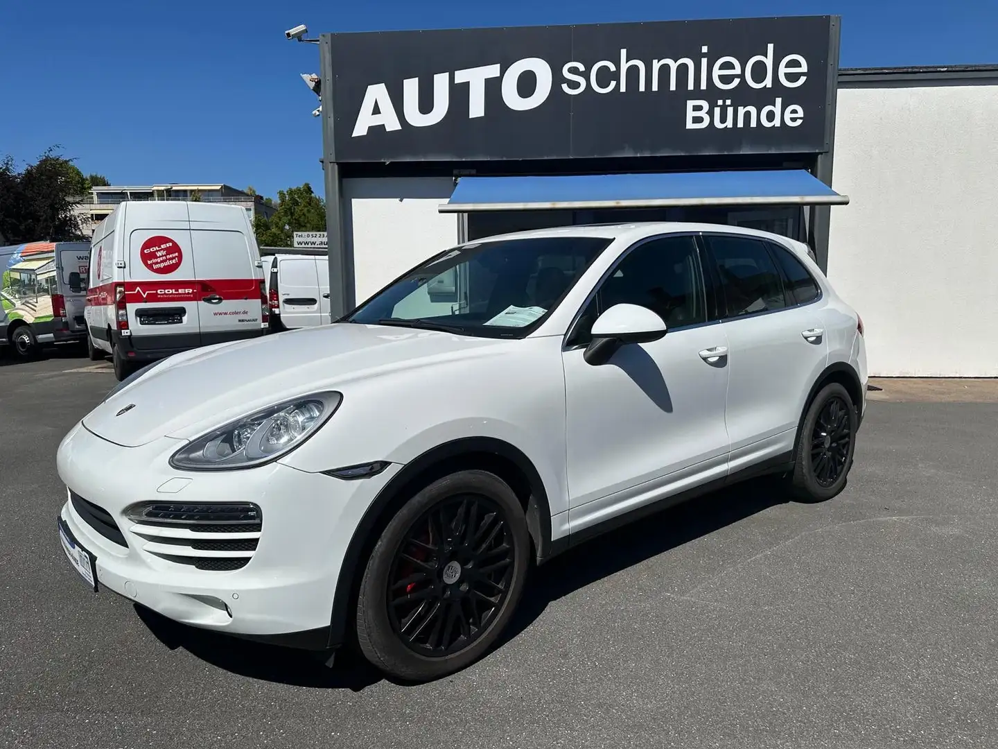 Porsche Cayenne aus 2.Hand  Memory BOSE Panorama Blanc - 1