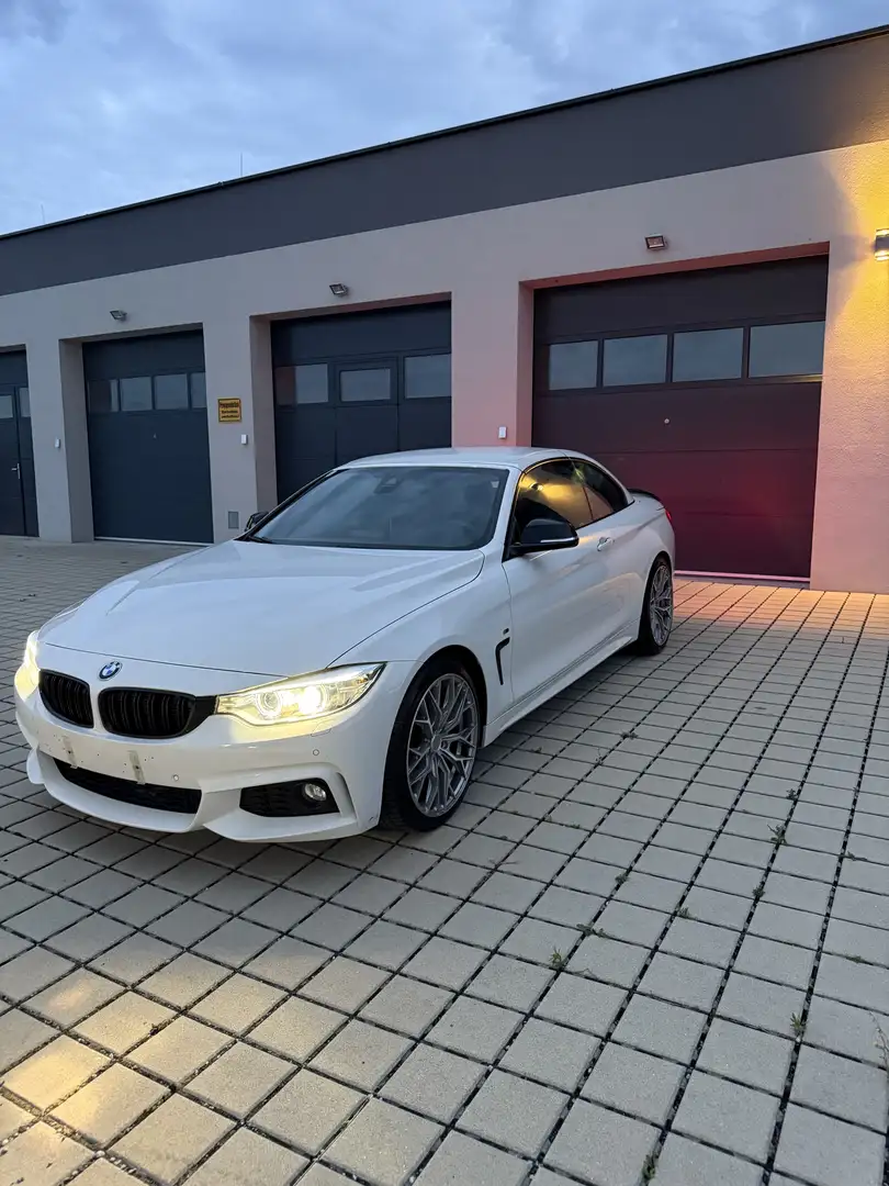 BMW 430 430d Cabrio M Sport Aut. Weiß - 2