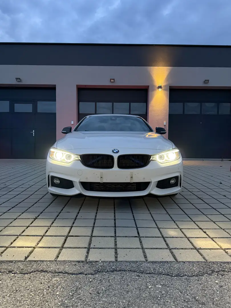 BMW 430 430d Cabrio M Sport Aut. Weiß - 1