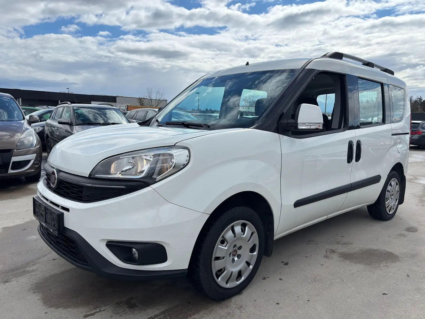 Fiat Doblo *BENZIN/ERDGAS(CNG)* BASTLER/EXPORT* 1,4 Lounge Weiß - 1