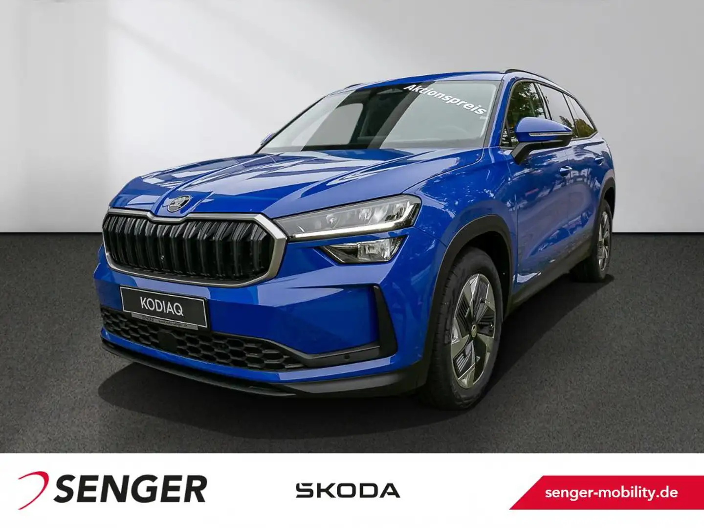 Skoda Kodiaq 1.5 TSI Selection digi Cockpit Navi Leder Albastru - 1
