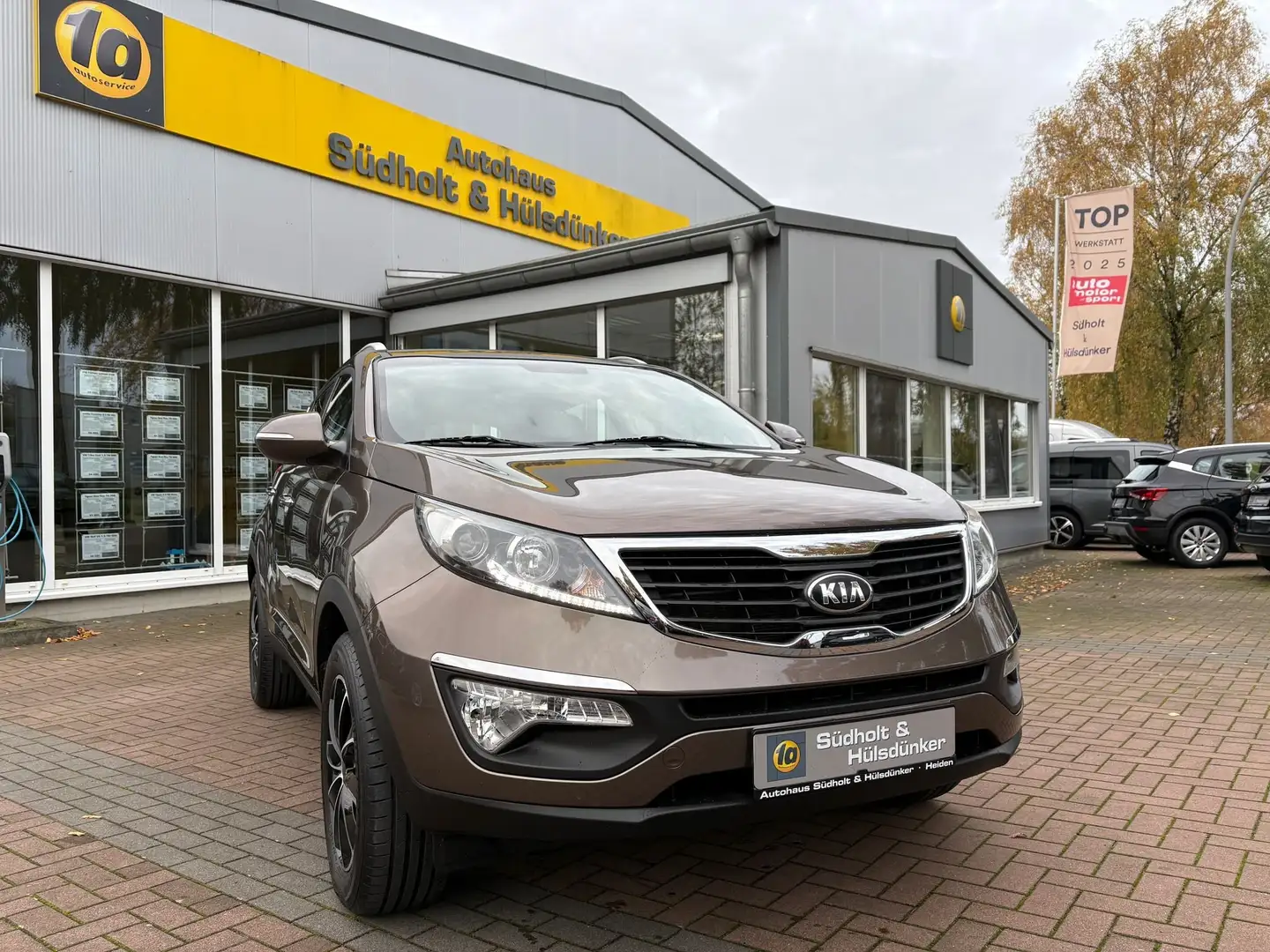 Kia Sportage 1.6 GDI "Vision" 2WD - AHK-SHZ-PCD hinten-GRA Grau - 1
