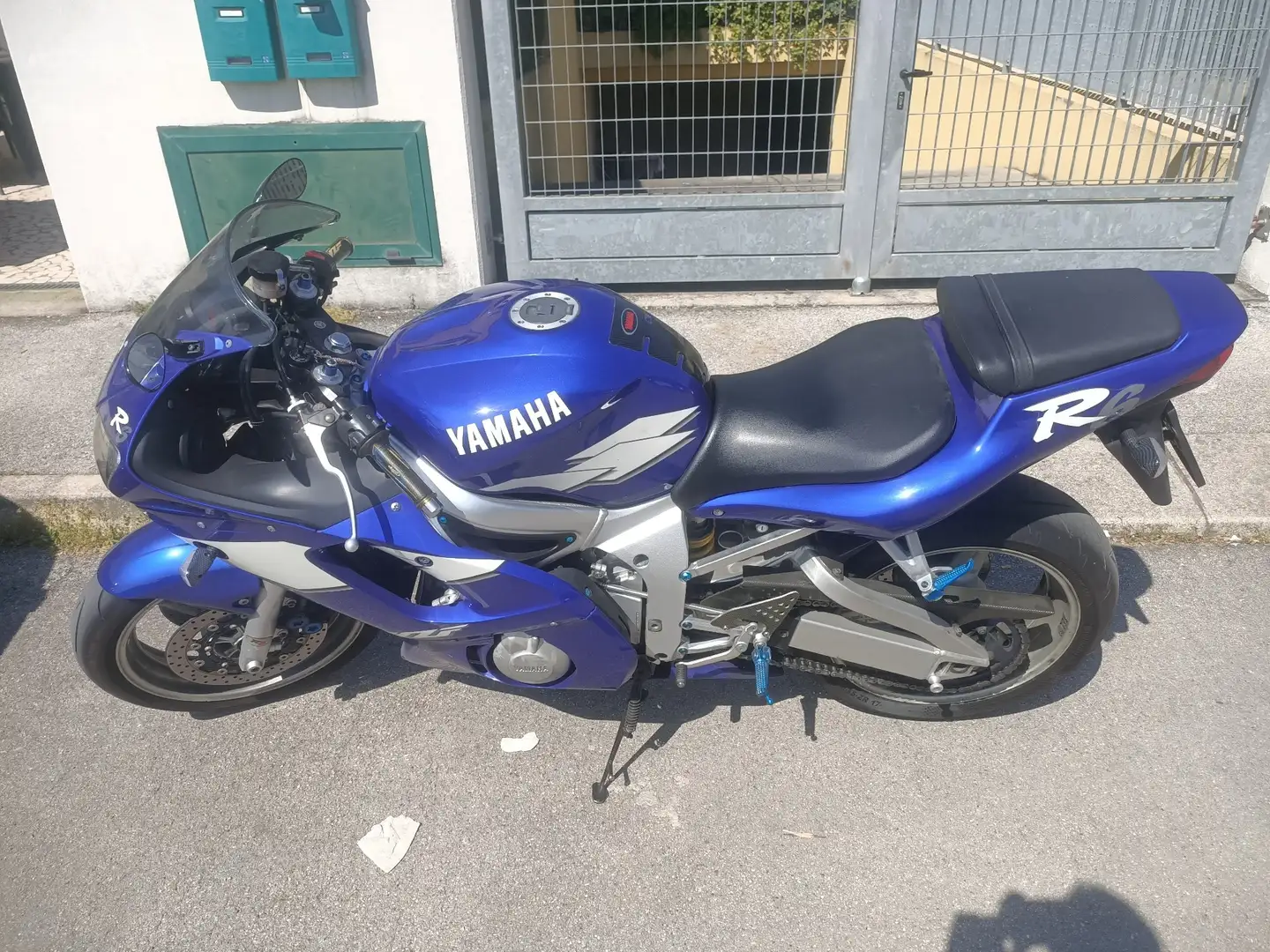 Yamaha YZF-R6 Kék - 2