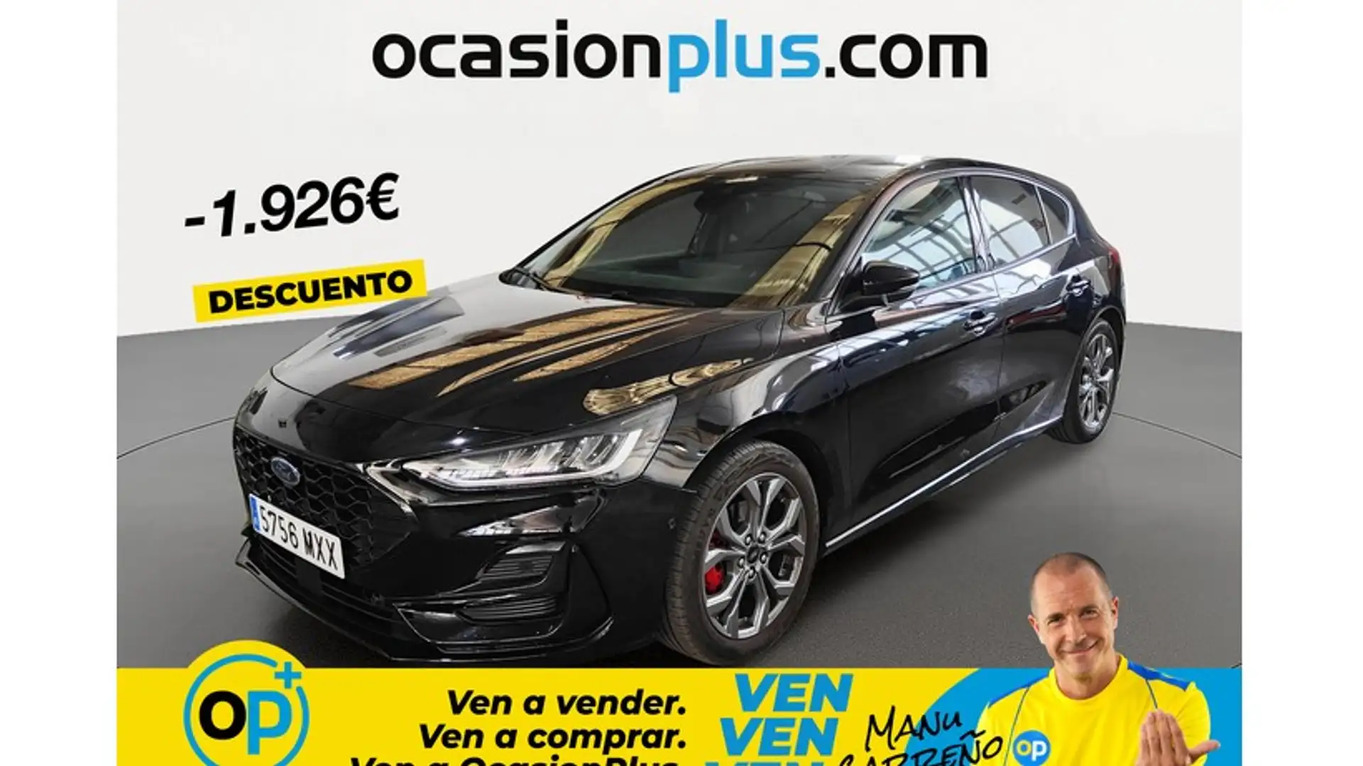 Ford Focus 1.0 Ecoboost MHEV ST-Line 125 Negro - 1