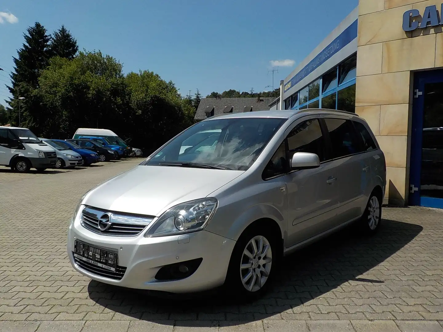 Opel Zafira Innovation GEPFLEGT! XENON! 7SITZER! HU NEU! Silber - 2