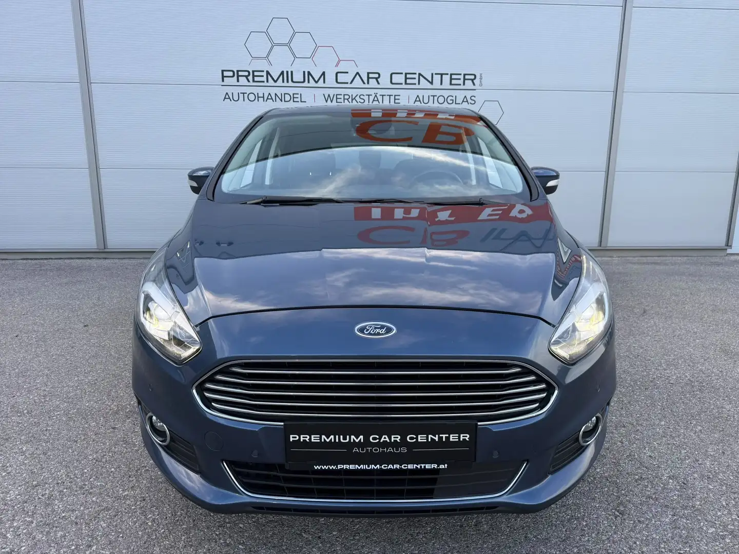 Ford S-Max 2,0 TDCi Titanium EcoBlue Aut. DIGI-TACHO / AHV Blau - 2