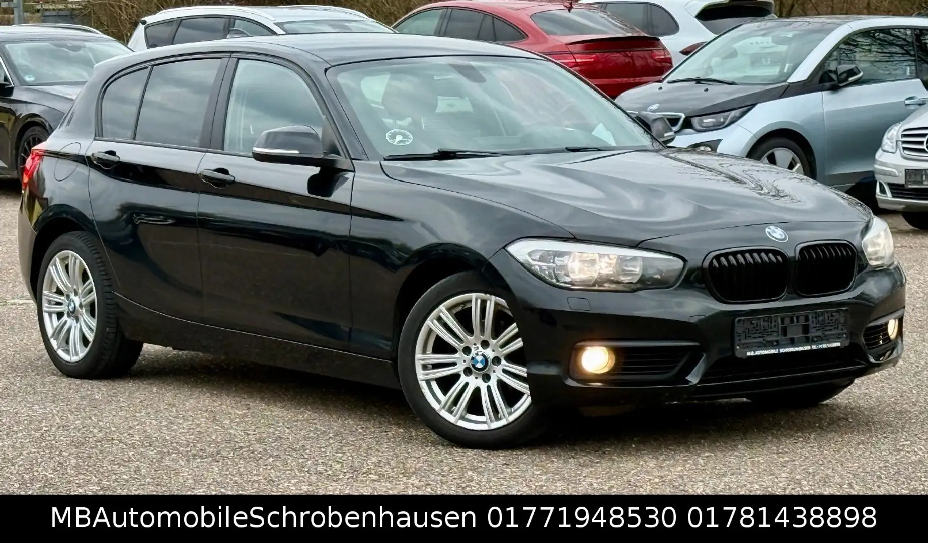BMW 118 Baureihe 1 Lim. 5-trg. 118 d Schwarz - 1