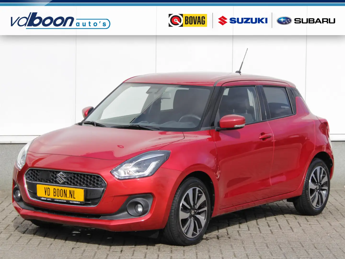 Suzuki Swift 1.2 Stijl Smart Hybrid | Navi | Cruise | Clima | C Rood - 1