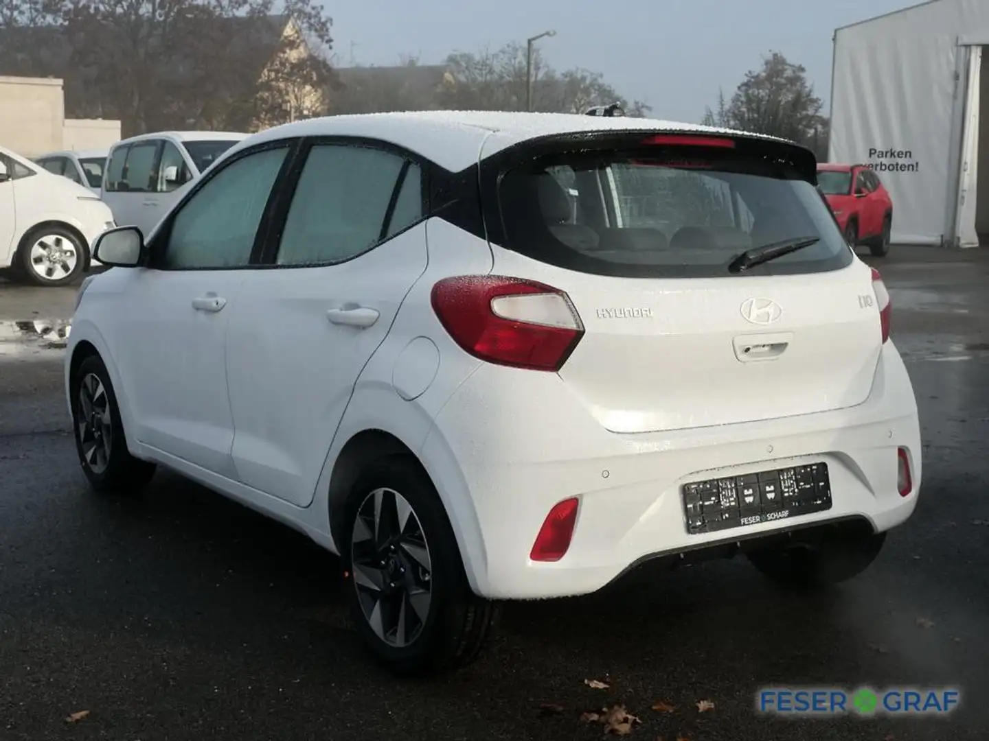 Hyundai i10 TREND&KOMFORT-PAKET NAVI KAMERA SHZ LHZ Blanc - 2