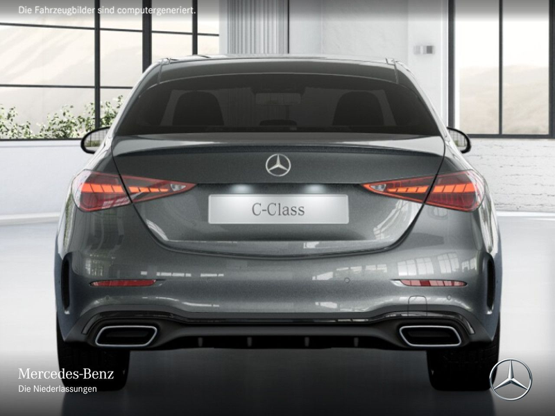 Mercedes-Benz C 300 4M AMG+NIGHT+360+KEYLESS+9G — photo 9