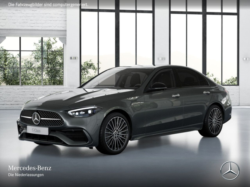 Mercedes-Benz C 300 4M AMG+NIGHT+360+KEYLESS+9G — photo 14
