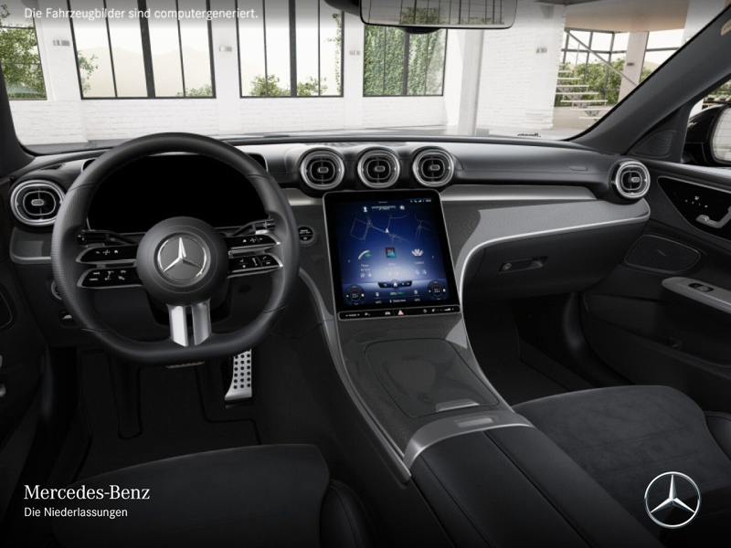 Mercedes-Benz C 300 4M AMG+NIGHT+360+KEYLESS+9G — photo 10