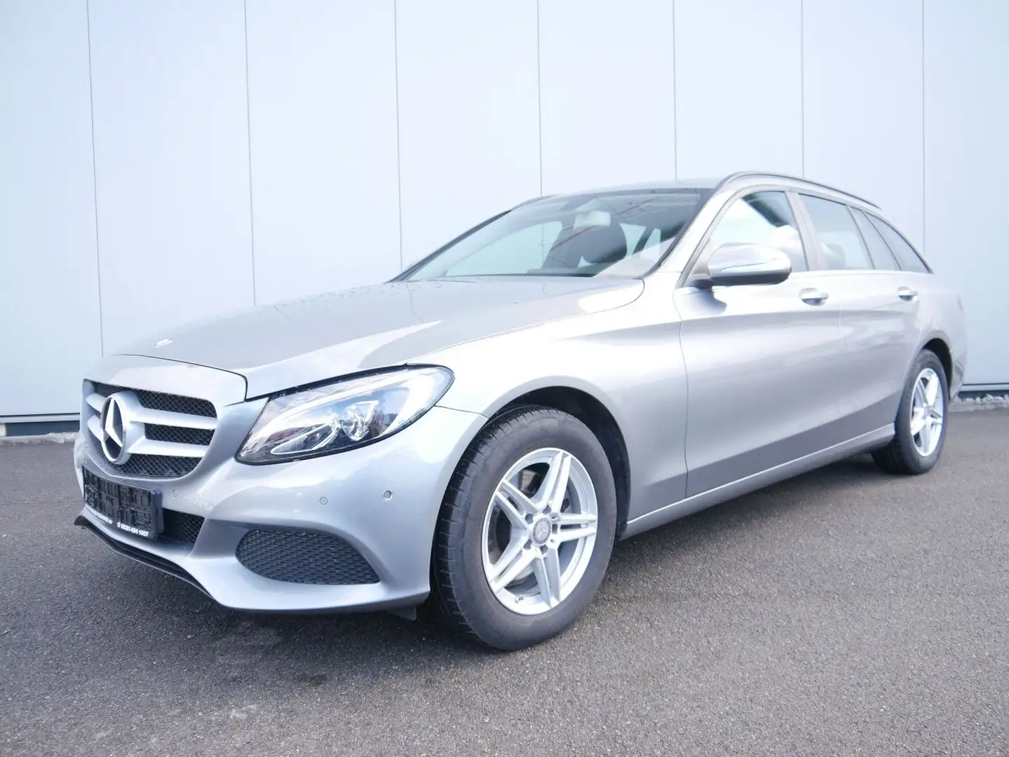 Mercedes-Benz C 220 d T-Modell NAVI/LED/PDC Silber - 1