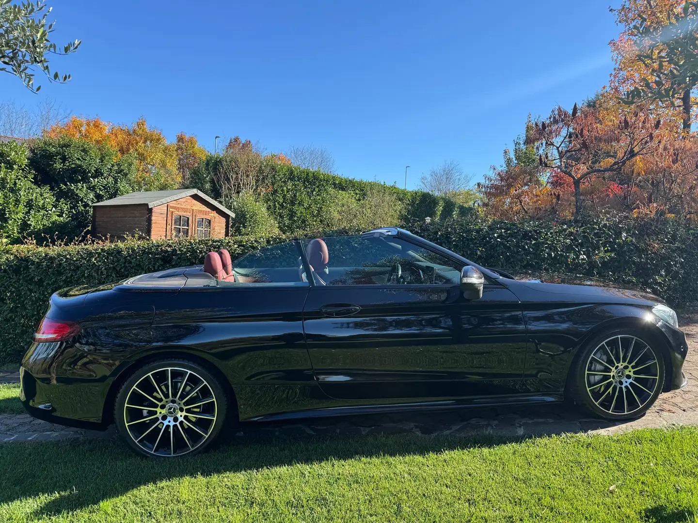 Mercedes-Benz C 250 C Cabrio 250 d Sport auto Noir - 1