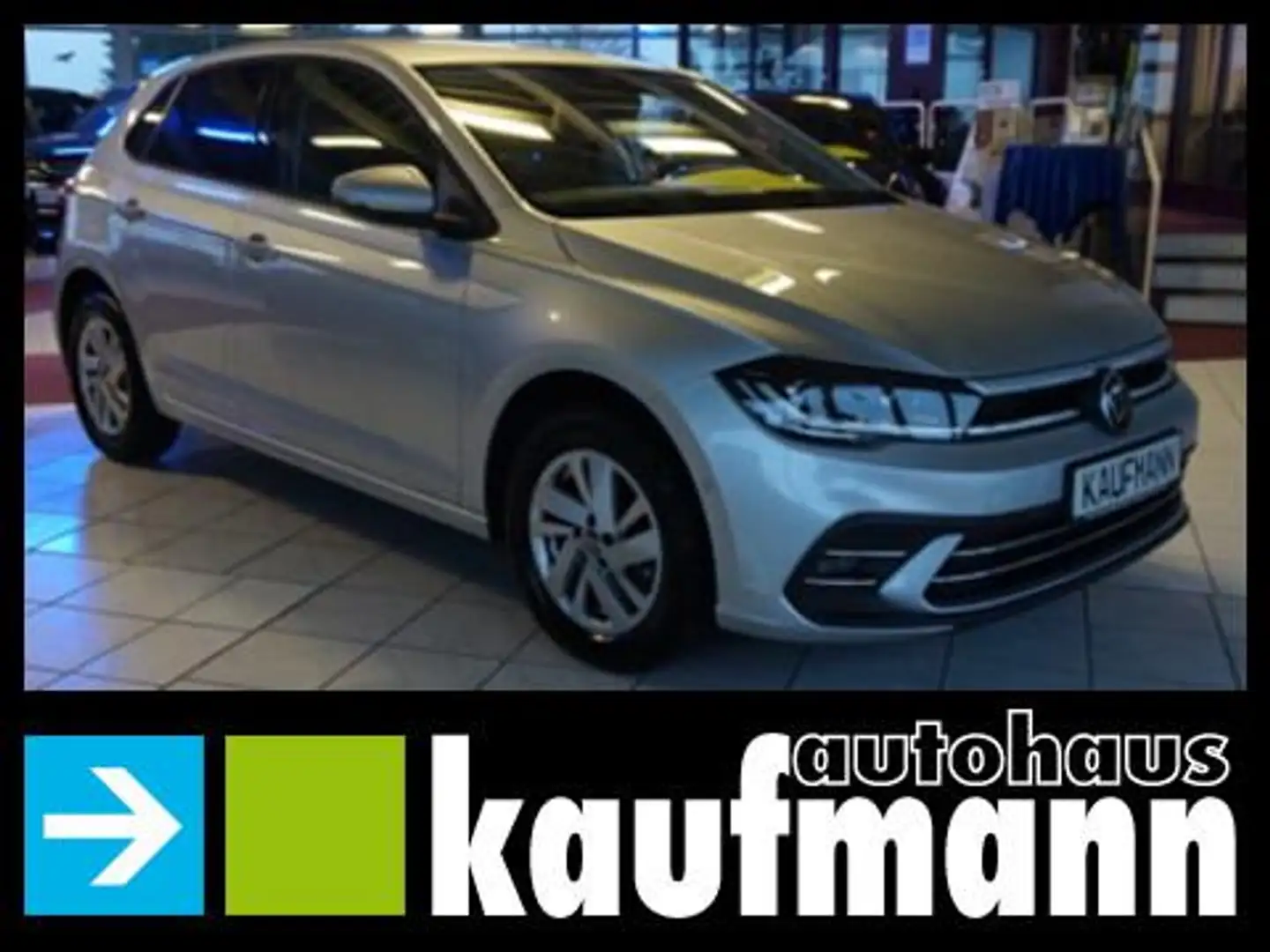 Volkswagen Polo POLO 1,0 TSI DSG STYLE ACC SHZ KAMERA MATRIX BLIS Argent - 1