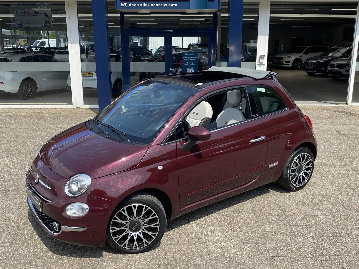 Fiat 500C 1.0 Hybrid Star / NL-Auto / 42.000 Km / Dealer-Ond Rood - 2