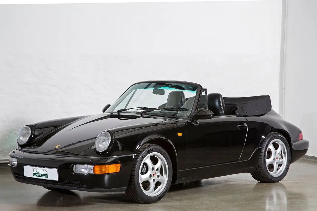 Porsche 964 Cabrio, 28 Jahre 1 Besitzer, Motor revidiert, foto 2