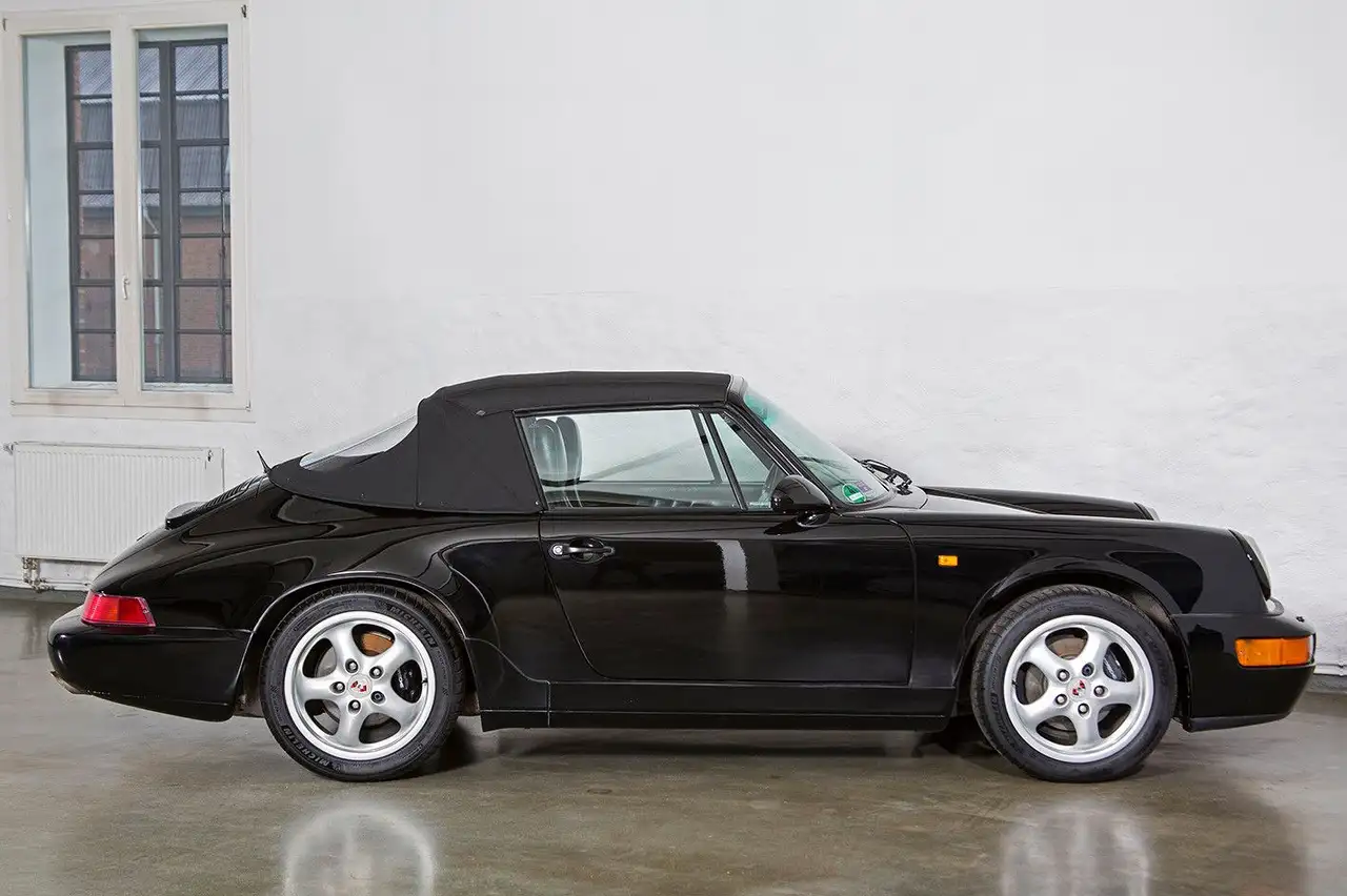 Porsche 964 Cabrio, 28 Jahre 1 Besitzer, Motor revidiert, foto 12