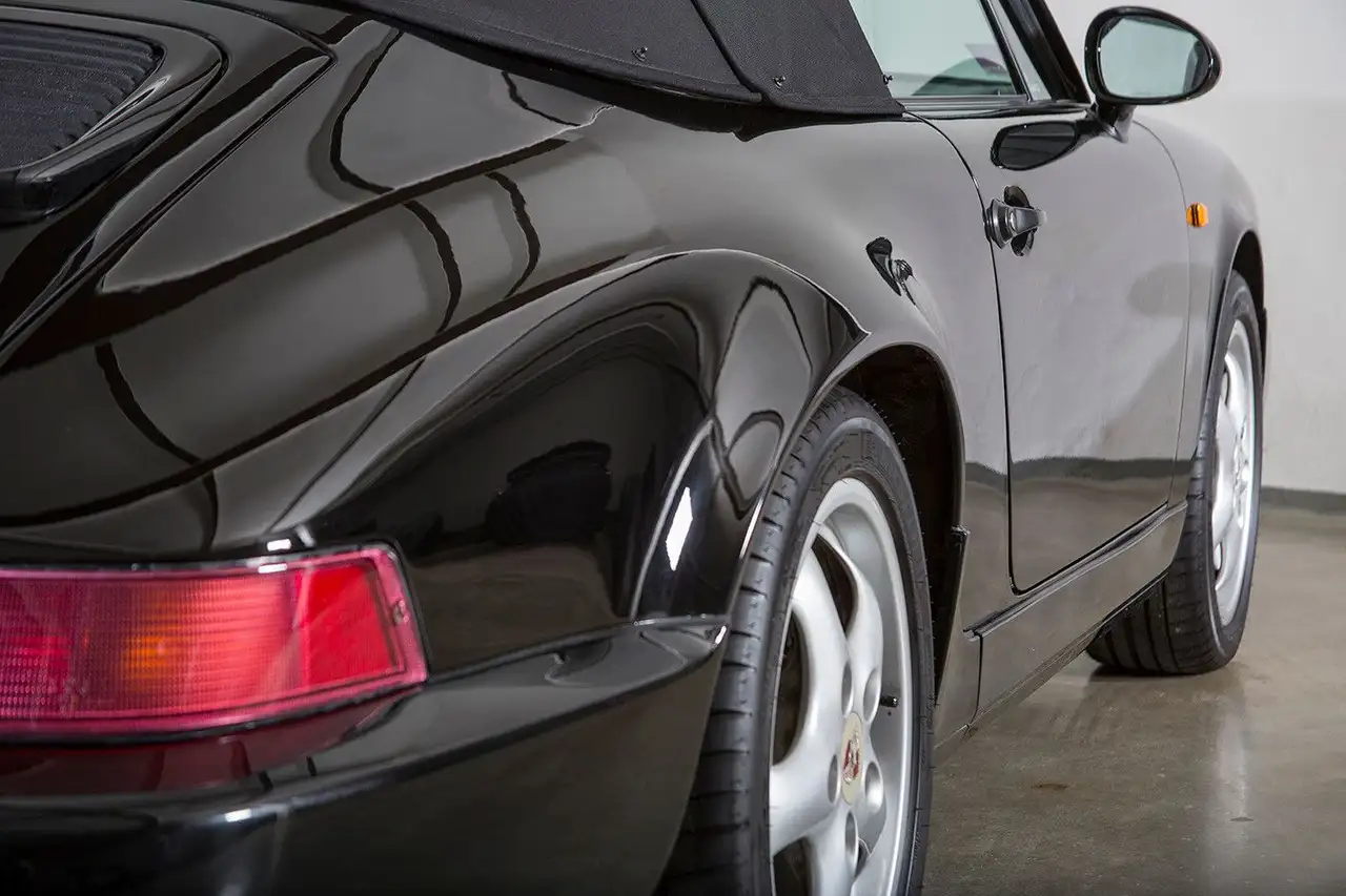 Porsche 964 Cabrio, 28 Jahre 1 Besitzer, Motor revidiert, foto 8