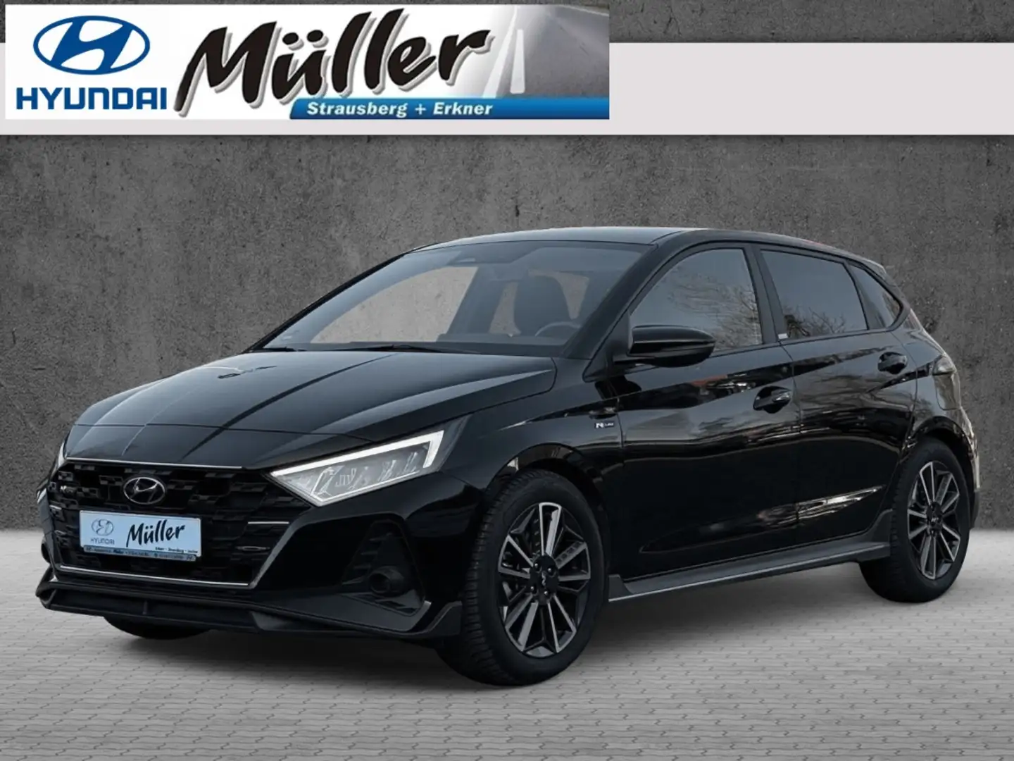 Hyundai i20 N-Line Mild-Hybrid Automatik Schwarz - 1