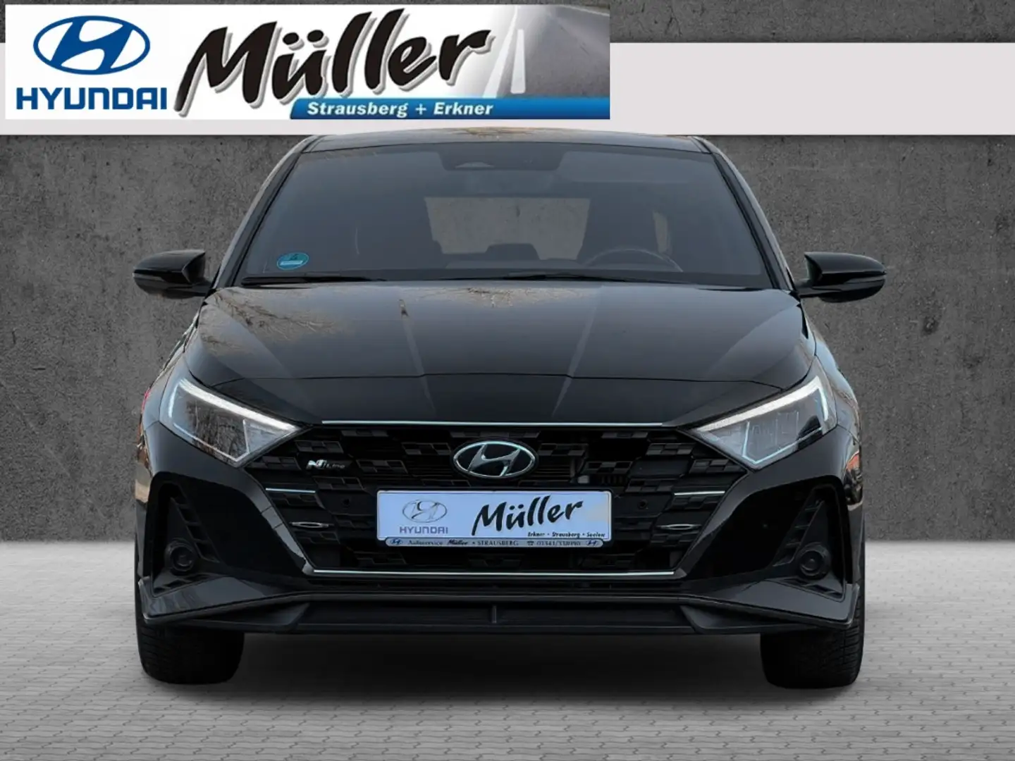 Hyundai i20 N-Line Mild-Hybrid Automatik Schwarz - 2