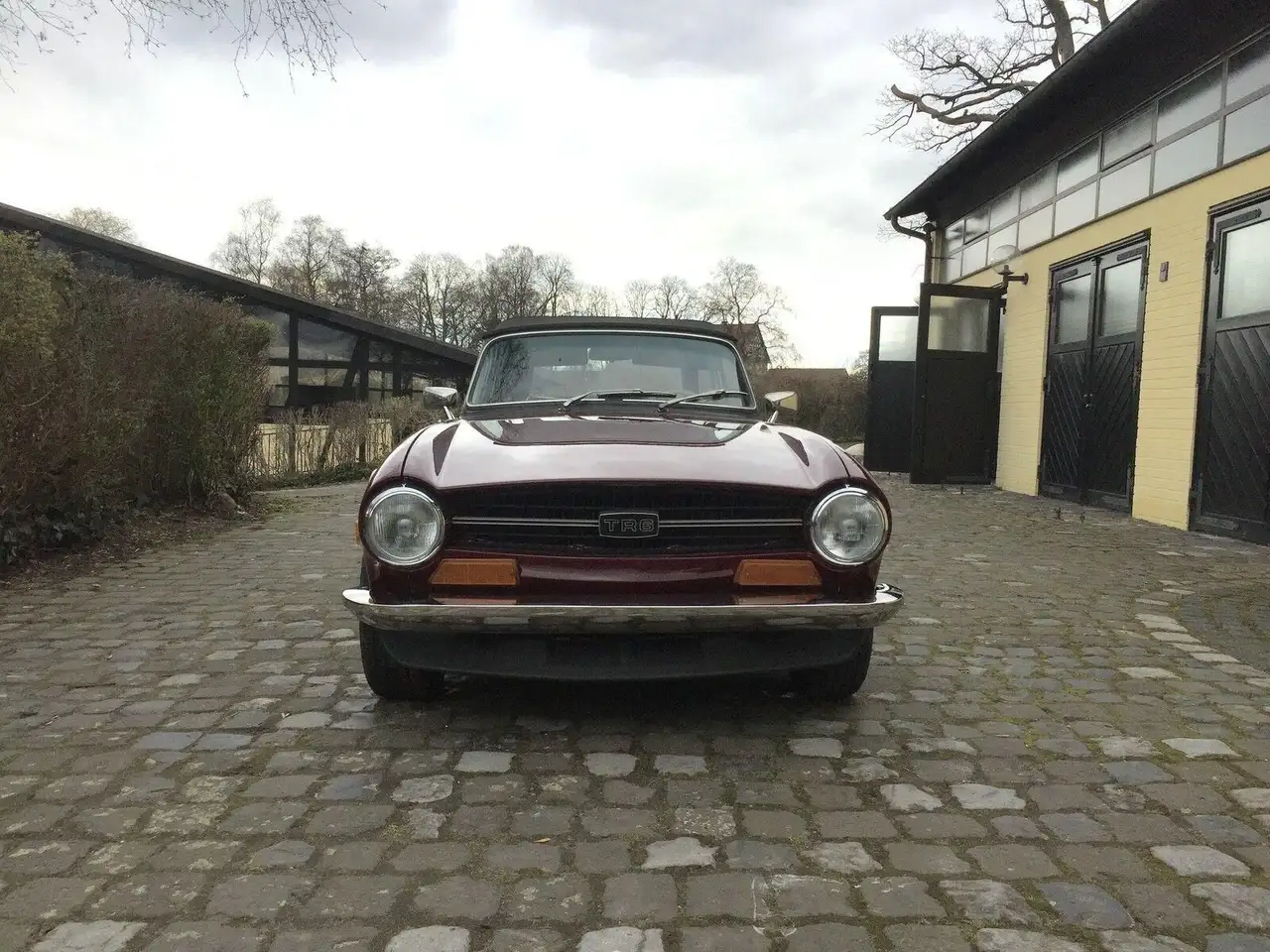 Triumph TR6 Weber Doppelvergaser Edelstahl-Sportauspuff, foto 5