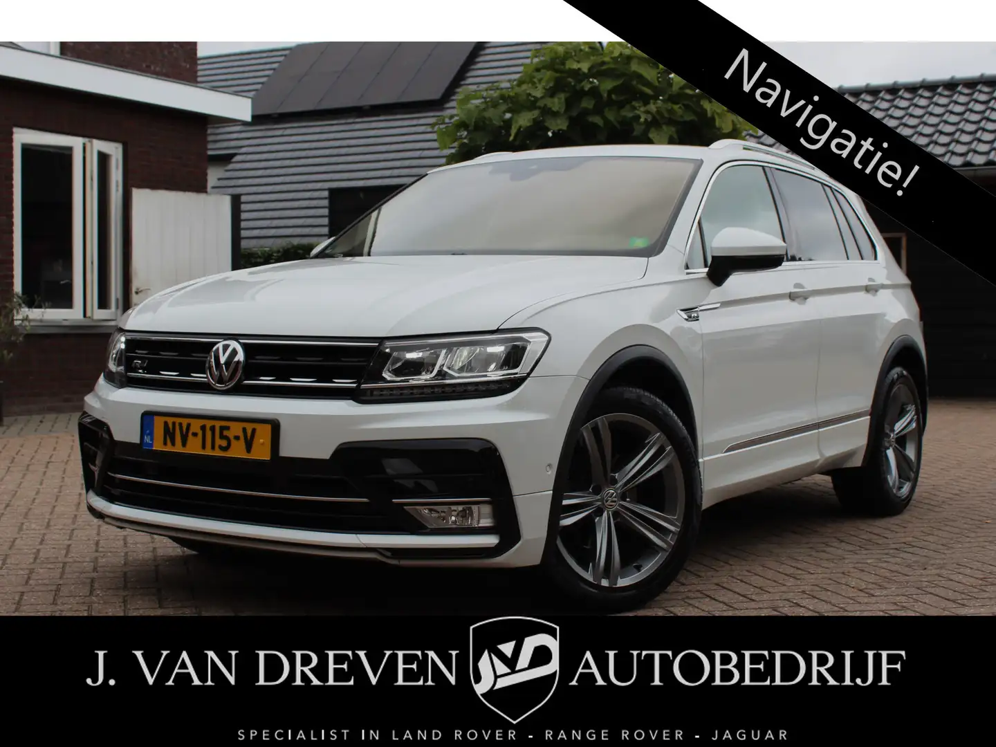Volkswagen Tiguan 1.4 TSI ACT Highline R-line - Navi / Cruise / Auto Weiß - 1