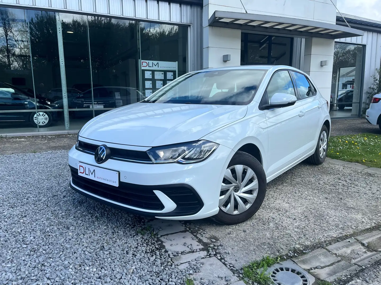 Volkswagen Polo 1.0 TSI Life Business Gps, Caméra, App connect Blanc - 1