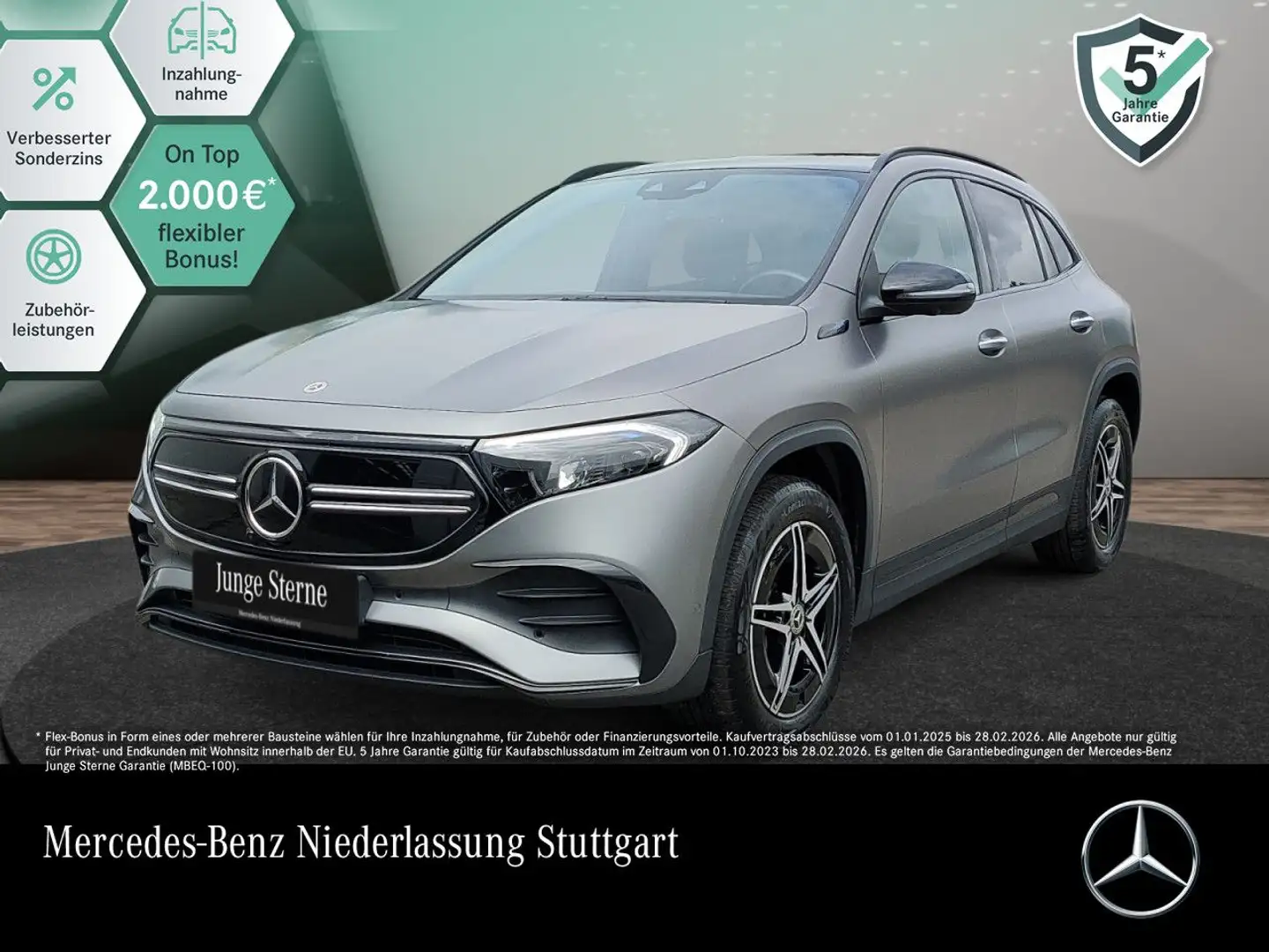 Mercedes-Benz EQA 250 AMG+NIGHT+PLUS-PAKET+AHK+PANO+360+MEMORY Grau - 1