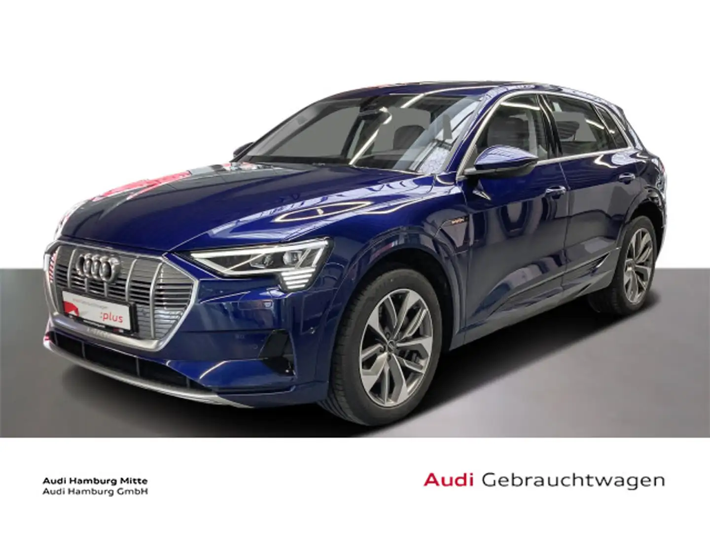 Audi e-tron 55 quattro advanced Pano Matrix Head-Up Blue - 1