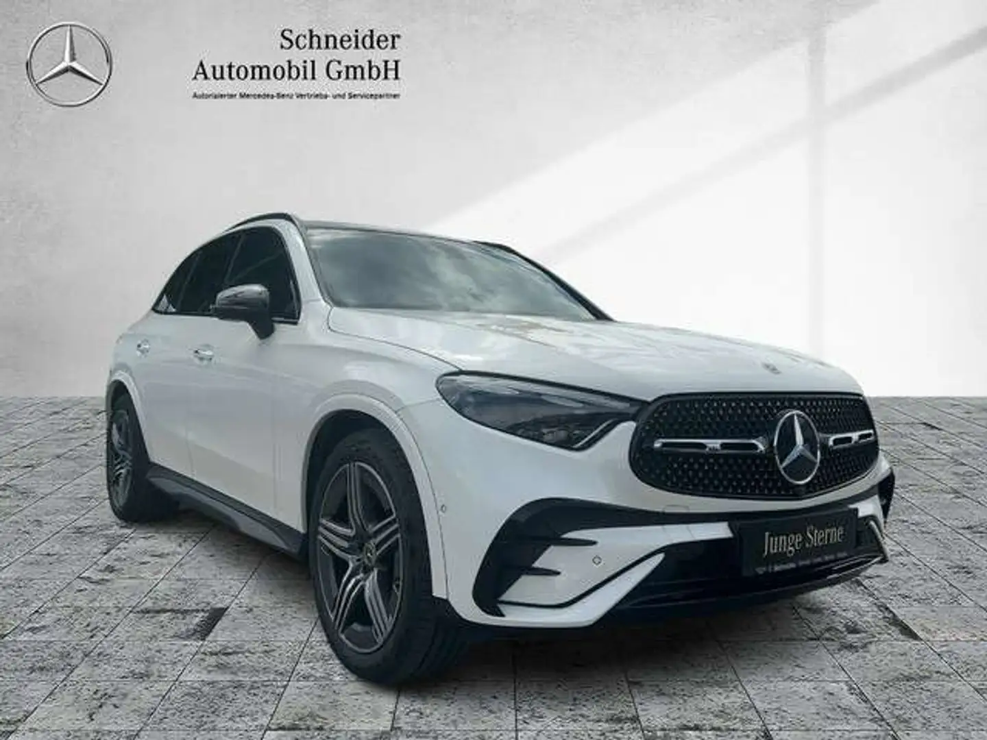 Mercedes-Benz GLC 220 d 4MATIC LED Navi Sport S-Sitz Night LM Weiß - 1