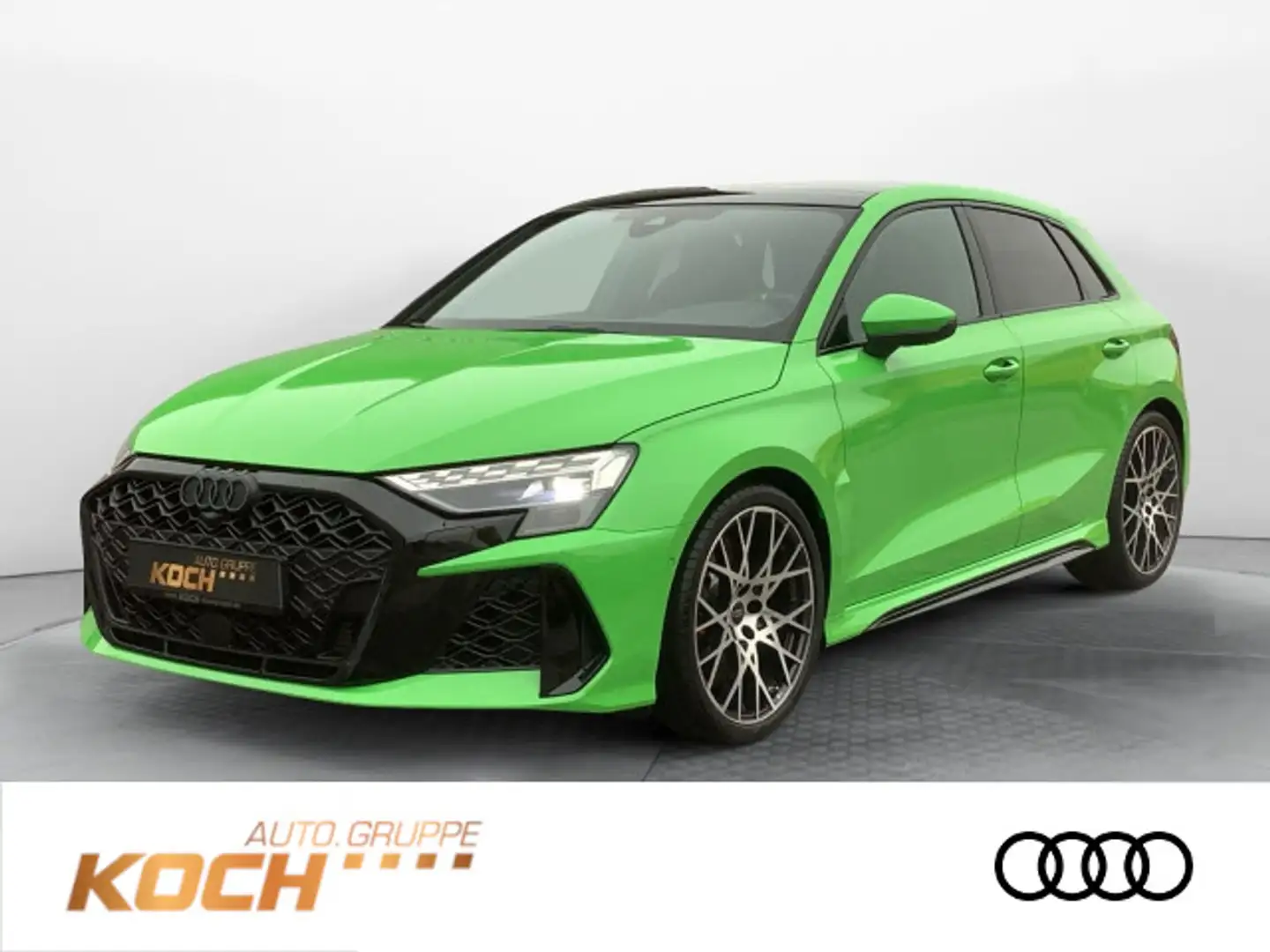 Audi RS3 RS 3 Sportback *Carbon|Sonos|Pano* VOLL SOFORT!* Grün - 1
