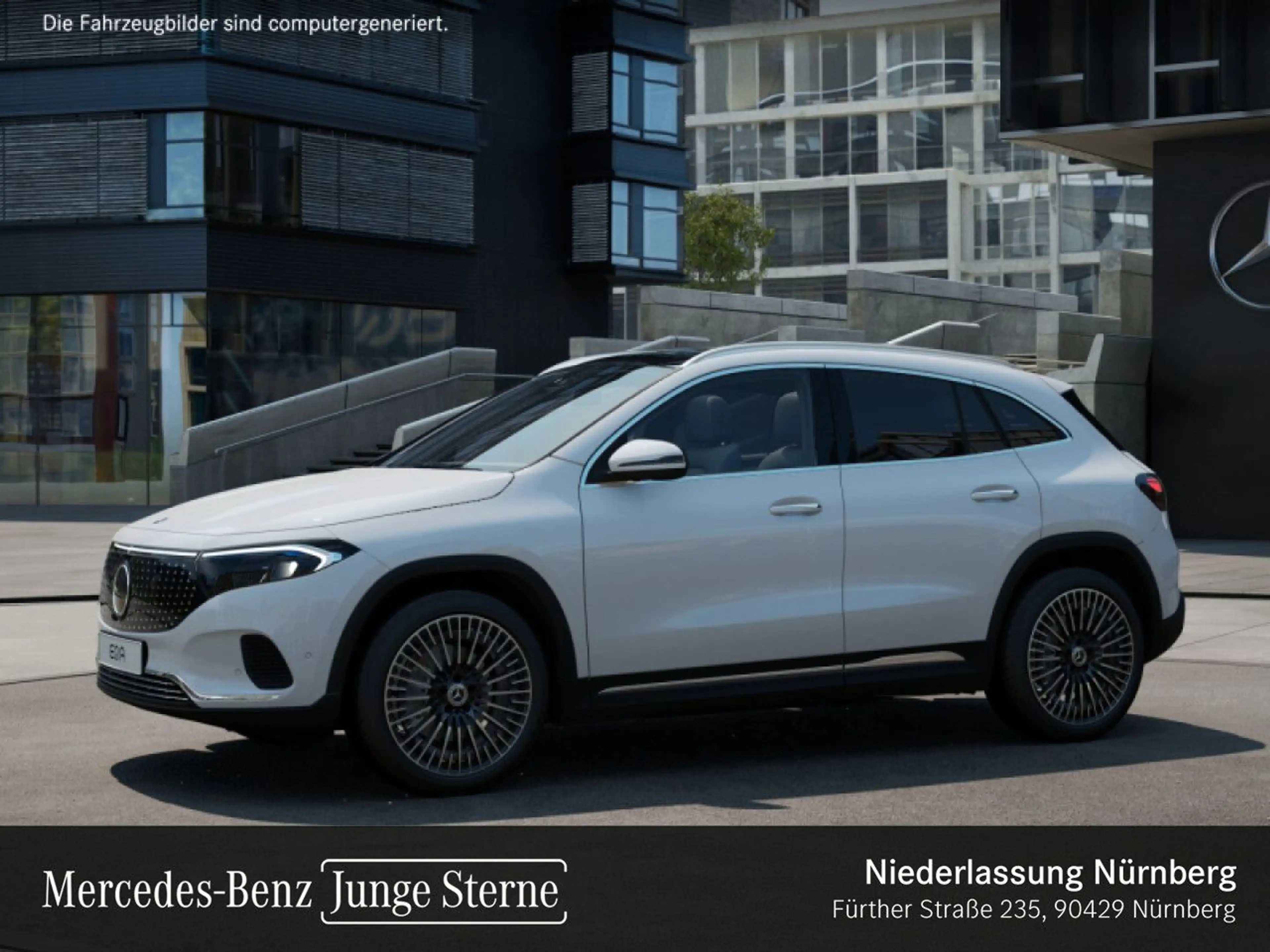 Mercedes-Benz EQA 250 ELECTRICART+20"+PLUS-PAKET+AHK+PANO+360 — photo 3