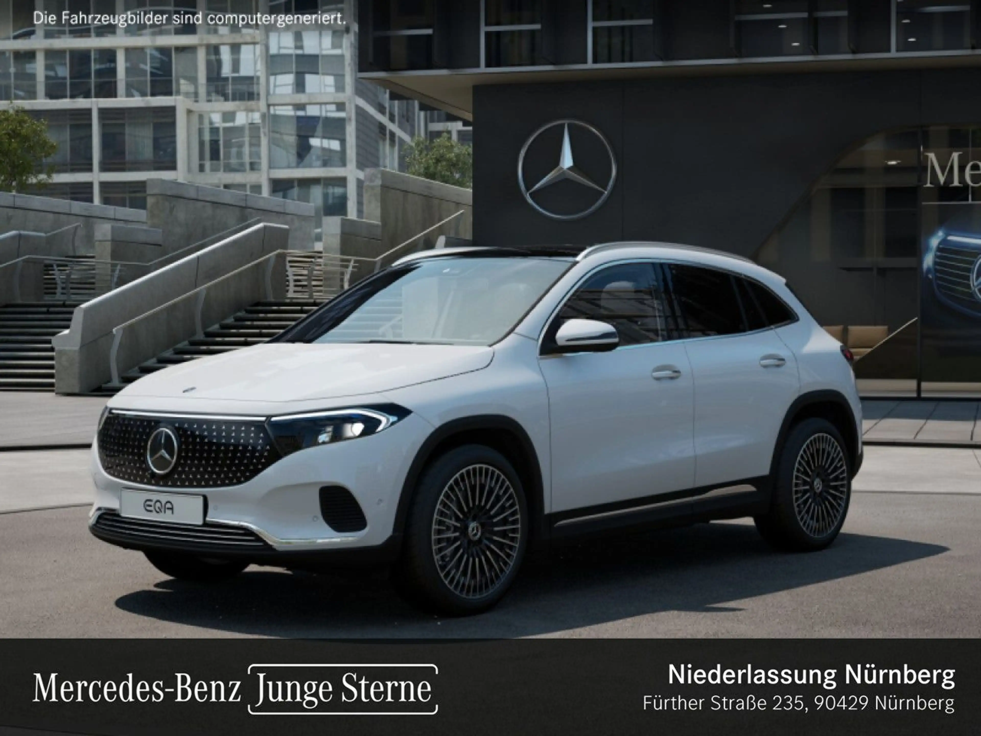 Mercedes-Benz EQA 250 ELECTRICART+20"+PLUS-PAKET+AHK+PANO+360 — photo 14