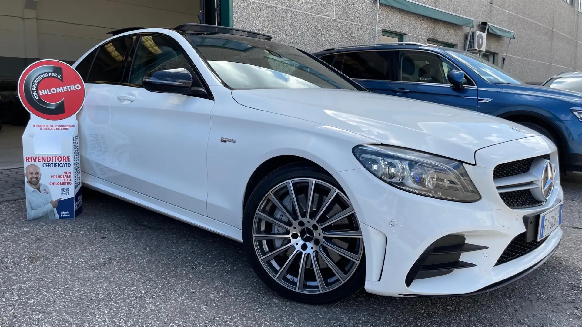Mercedes-Benz C 43 AMG C 43 AMG 4Matic TETTO FULL LED bollo e S.bollo pag Bianco - 1