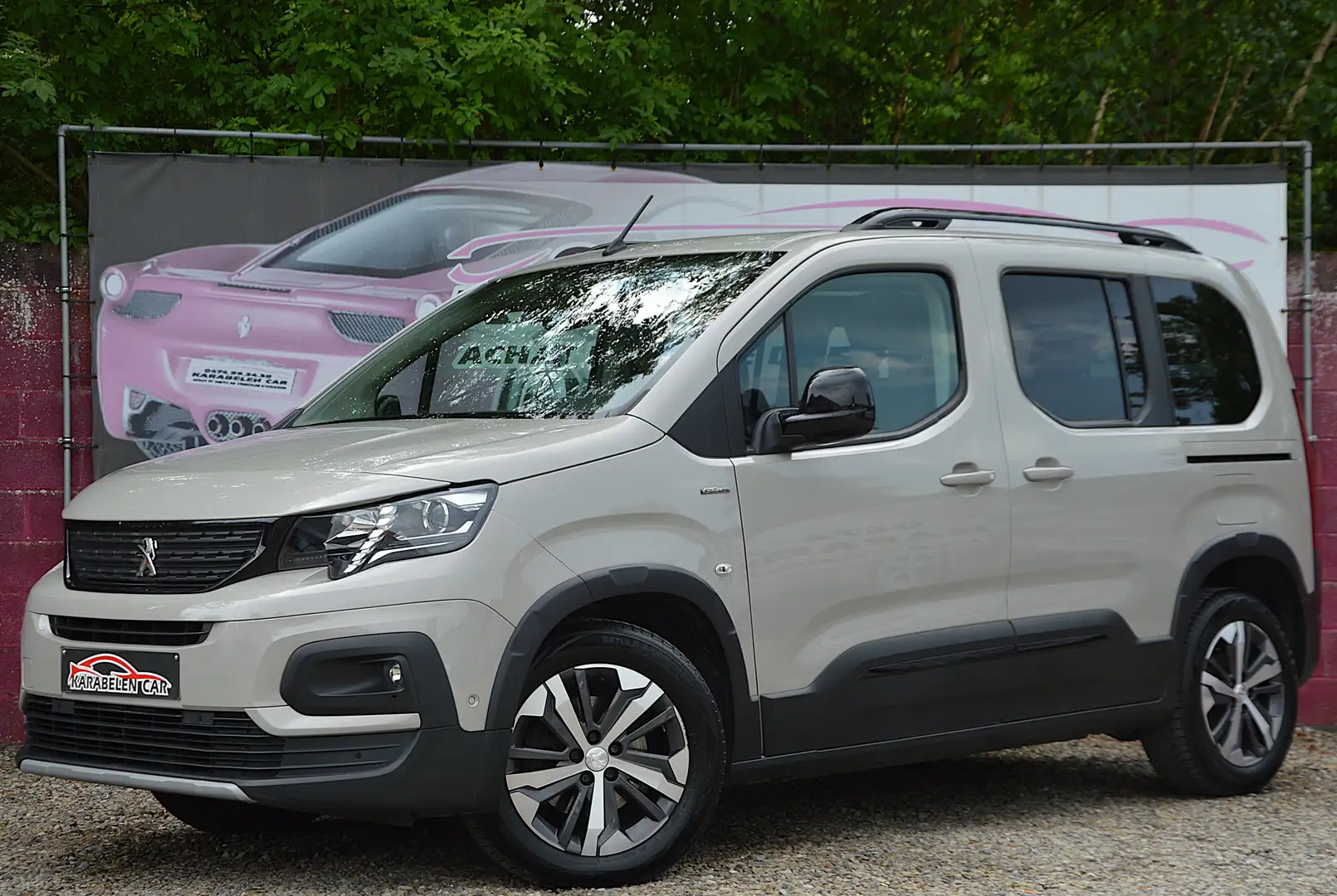 Peugeot Rifter 1.5BlueHDi Standard GTLine BOITE AUT PANO 85.223KM Beige - 1