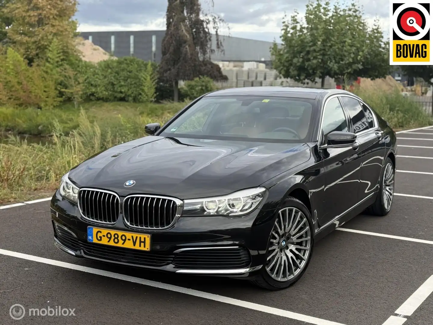 BMW 730 7-serie 730d High Executive LED|LEDER|MEMORY|CAMER Noir - 1