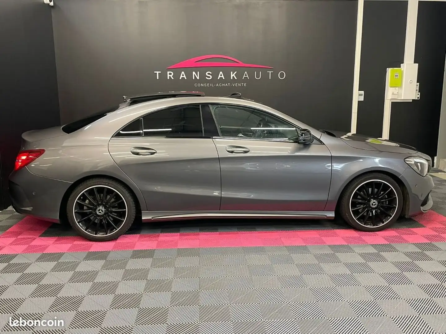 Mercedes-Benz CLA 200 Classe MERCEDES 200 d 7G-DCT Fascination AMG LINE ORIGINE FRANCE Grigio - 2