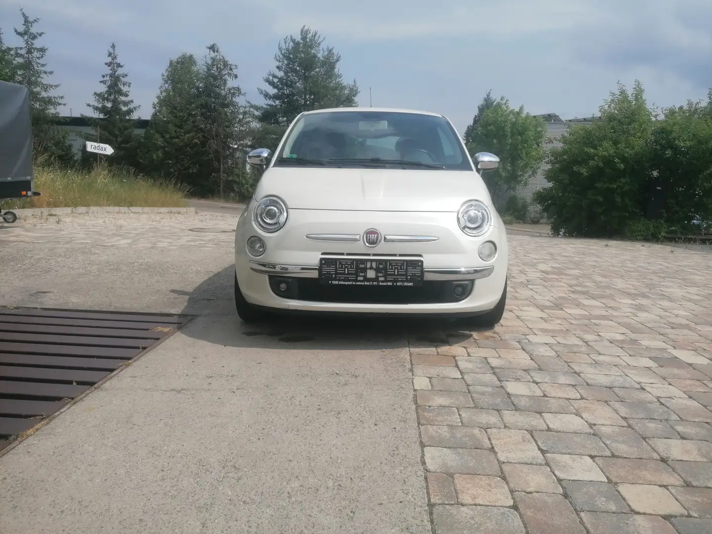 Fiat 500 Sport/Klimaautomatik/TÜV 07-2027/2 Hand Blanc - 1
