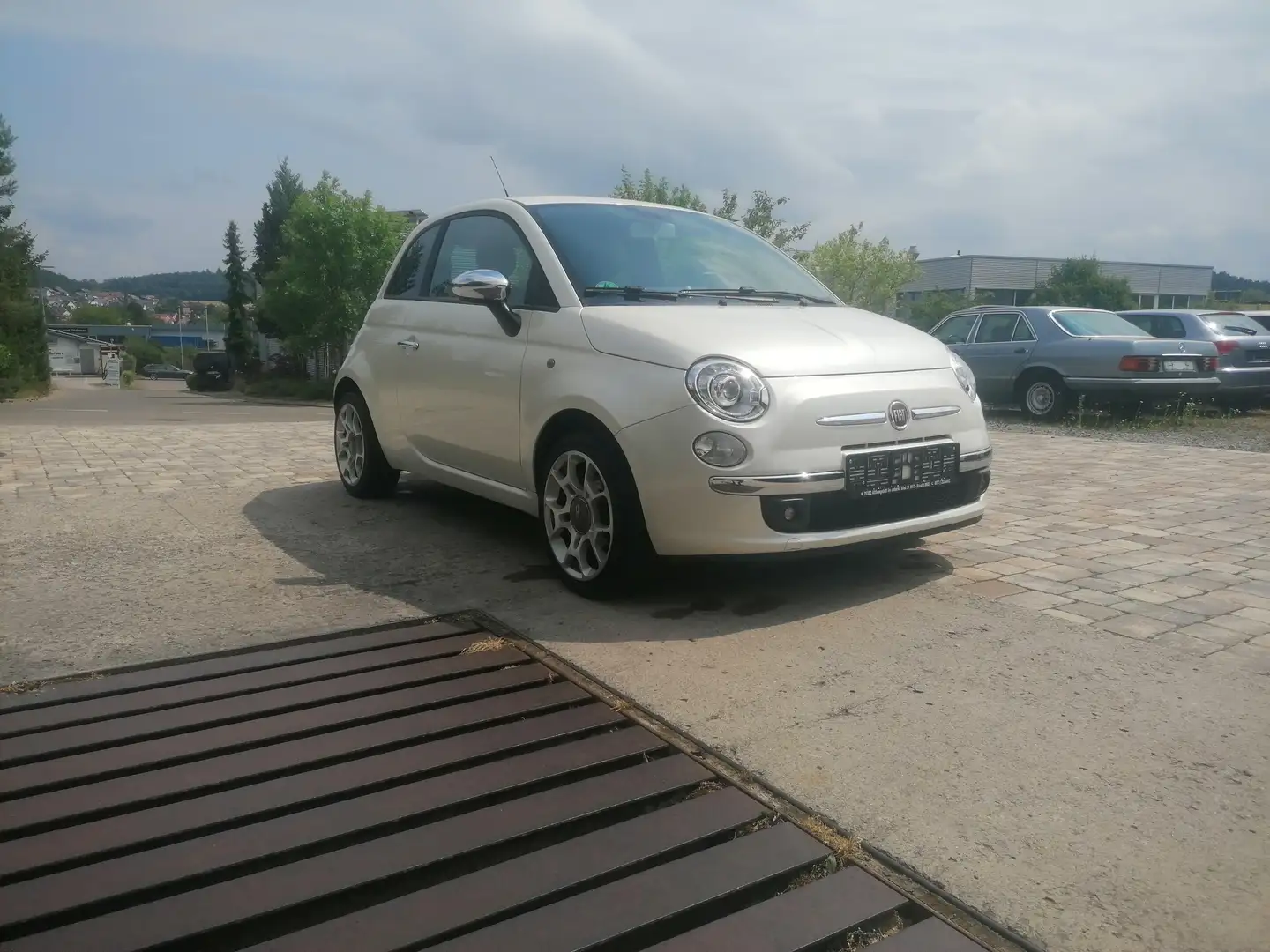 Fiat 500 Sport/Klimaautomatik/TÜV 07-2027/2 Hand Blanc - 2