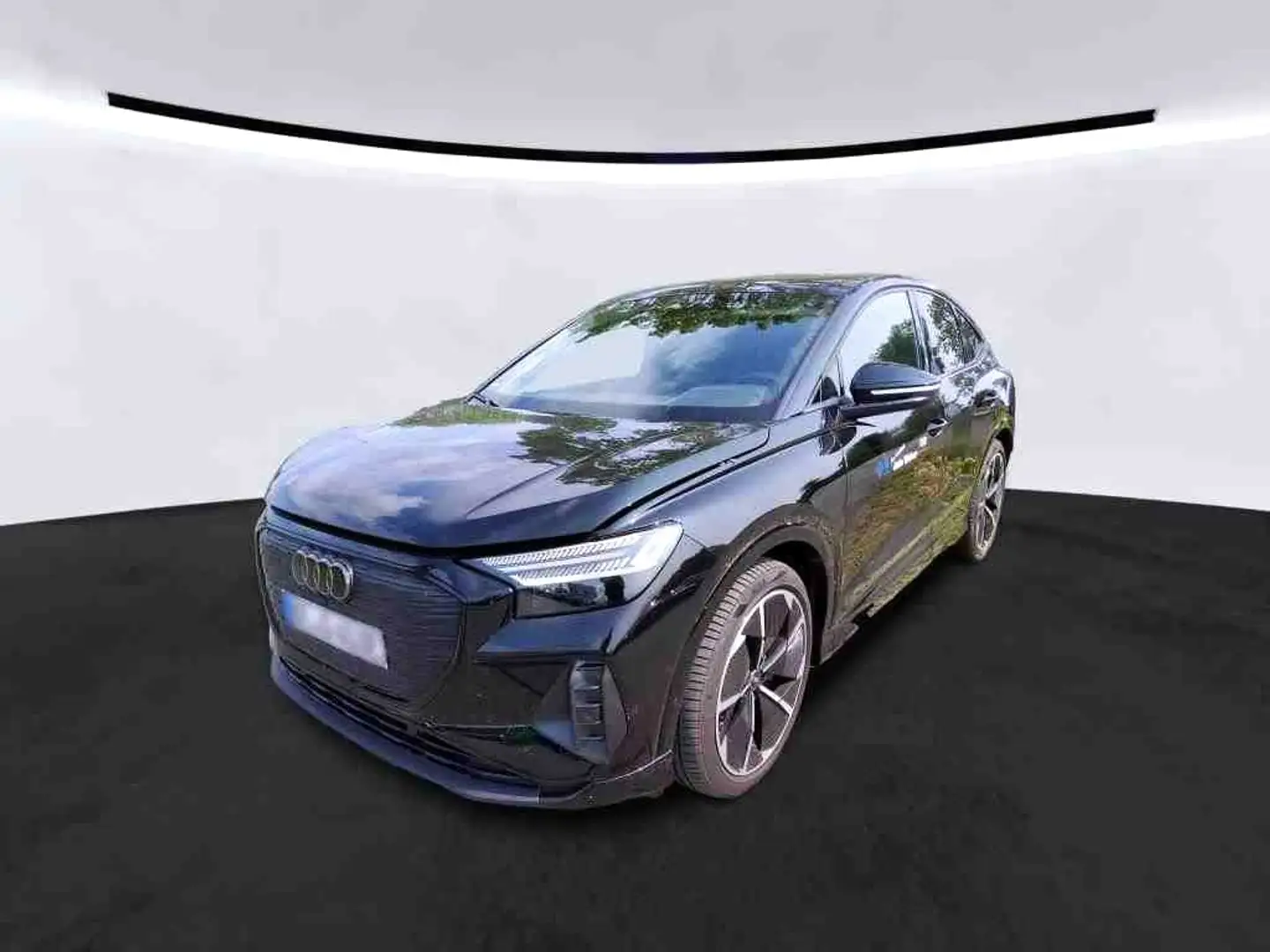 Audi Q4 e-tron Q4 Sportback S-LINE 82KW/h NP:78tEUR! PANO+SONOS+K Schwarz - 2