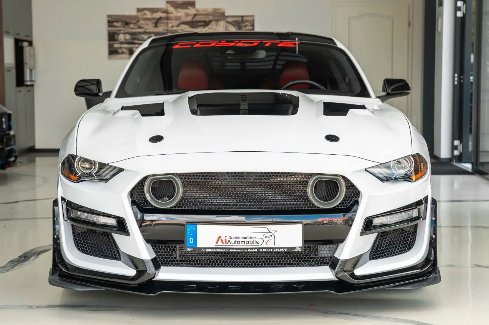 Ford Mustang GT 5,0 COYOTE GT 500 PREMIUM VOLL Wit - 2