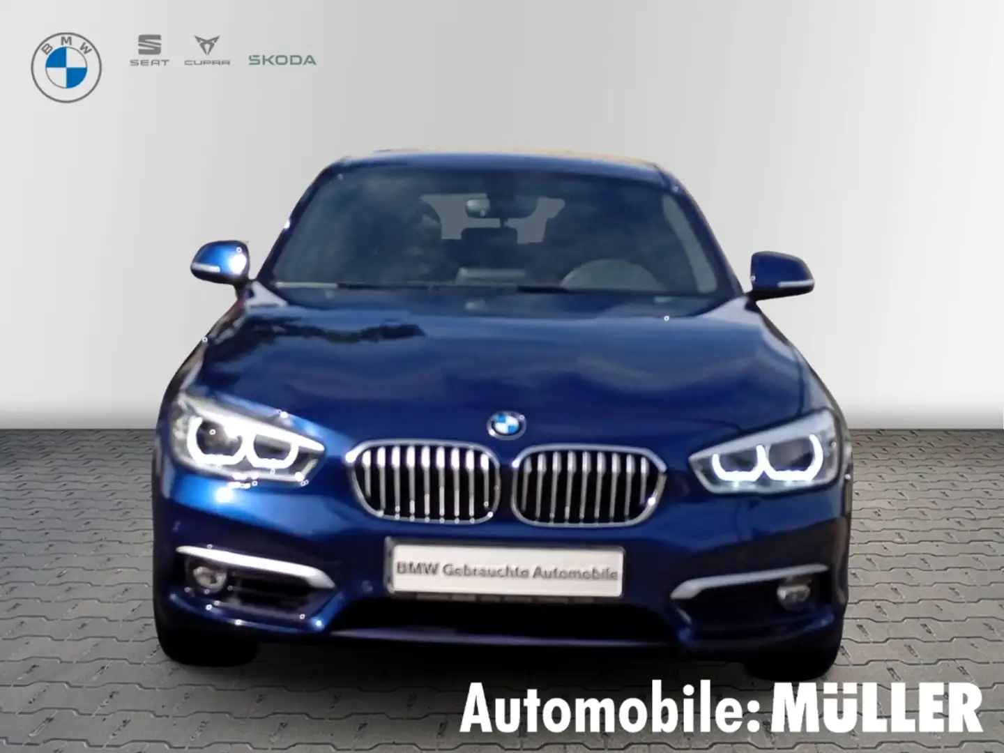 BMW 118 i Urban Line NAVI+LED+SOUNDSYSTEM+SHZ+LICHTSENSOR Bleu - 2