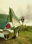 Chevrolet Bel Air Sport Sedan Green - thumbnail 5
