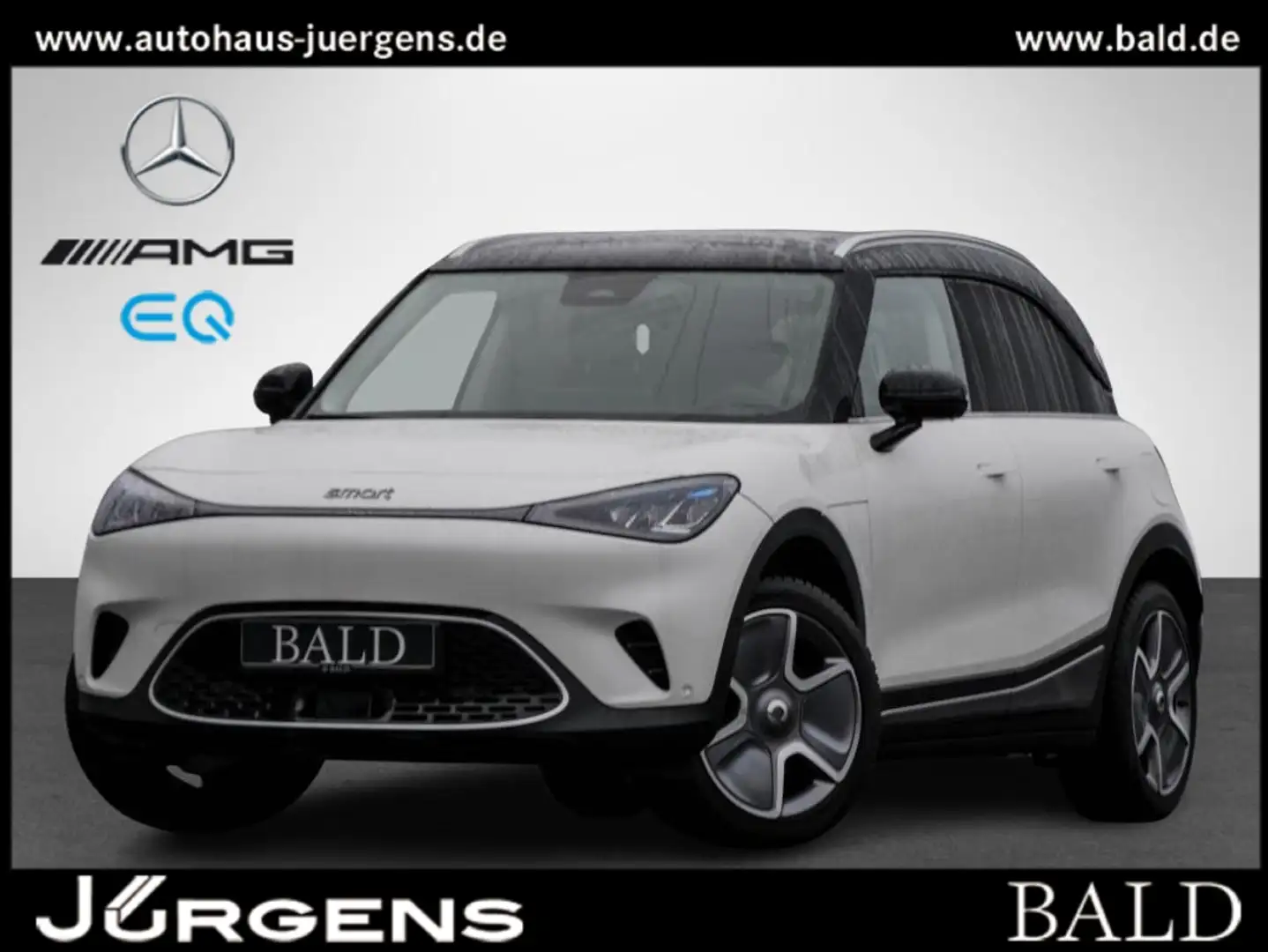 smart #1 Pulse AWD #Pano#Memo#Distr#Ambi#360°#Head-up Weiß - 1