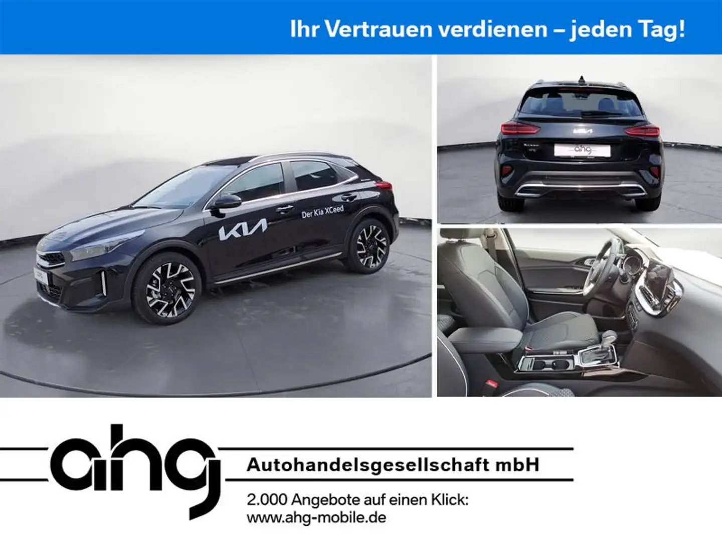 Kia XCeed 1.5 T-GDI Spirit KIA FREIBURG AKTION Schwarz - 1