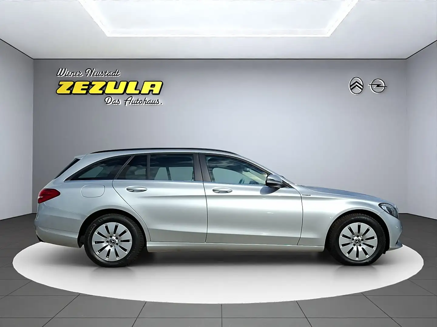Mercedes-Benz C 200 d T Aut. Argent - 2