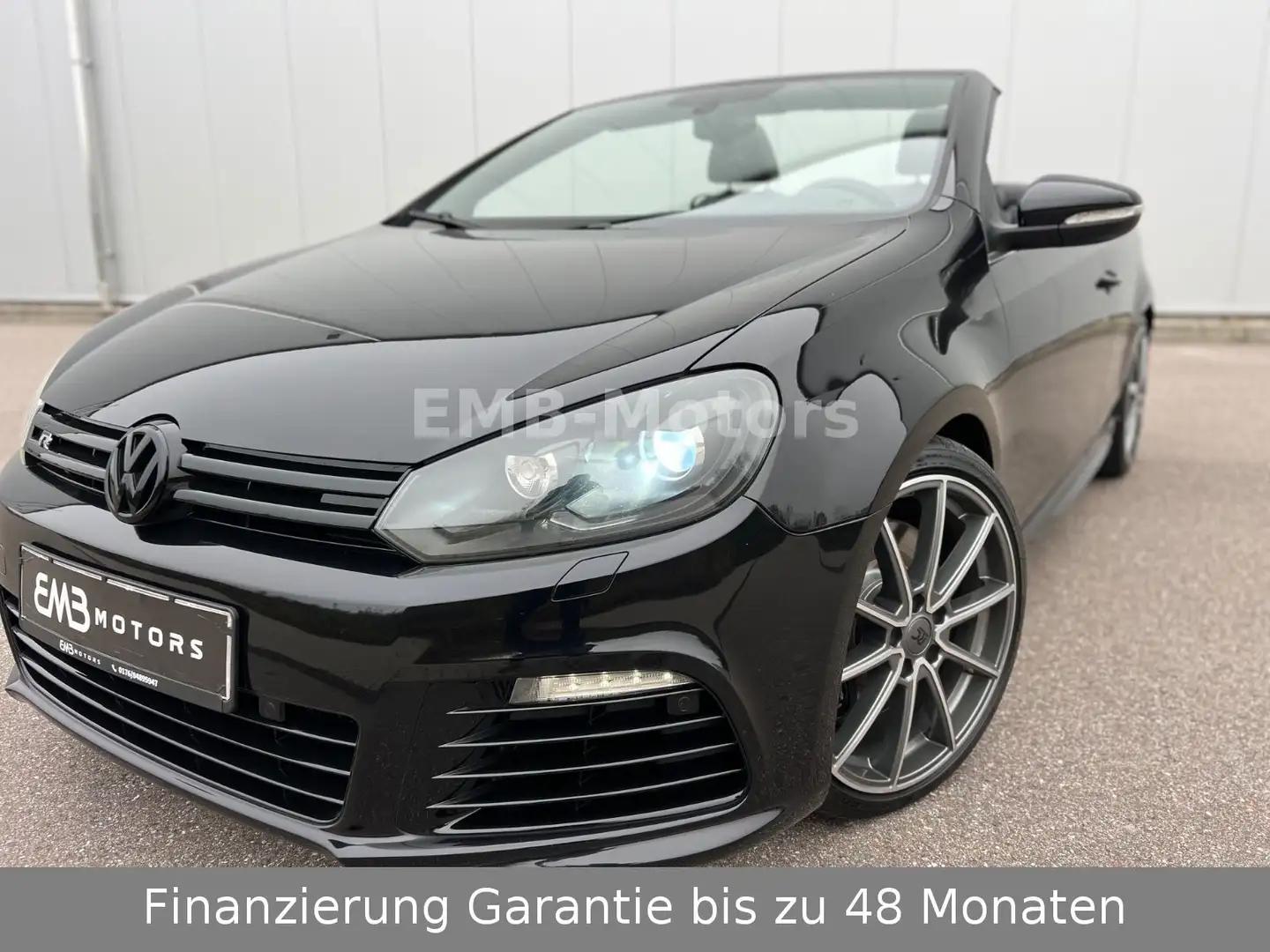 Volkswagen Golf R Cabriolet Euro 5 Schwarz - 1