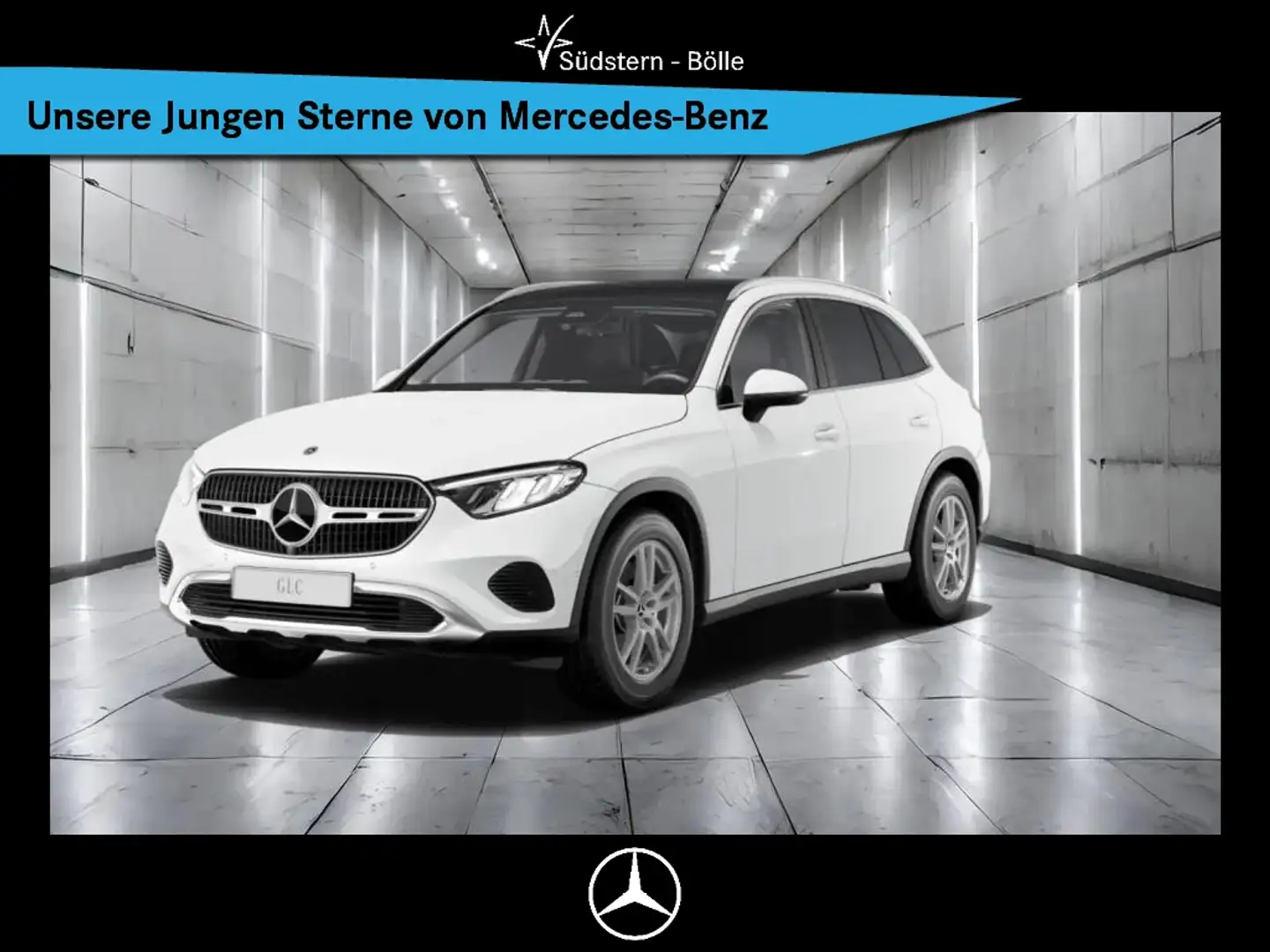 Mercedes-Benz GLC 220 d 4M +AVANTGARDE+SHZ+MEMORY+NAVI+AHK+PDC Blanc - 1